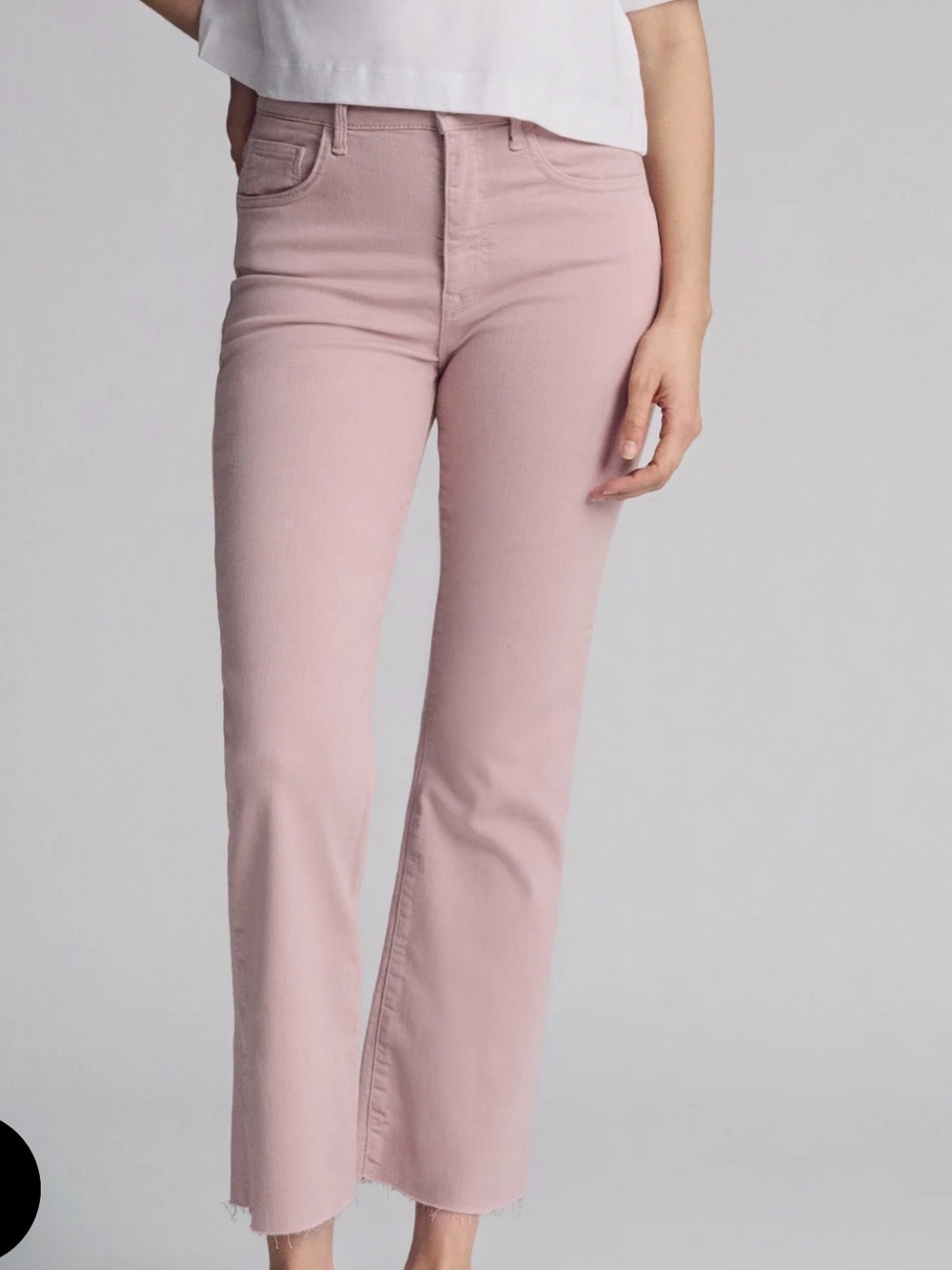 Mavi Anika High Rise Crop Flare Jeans